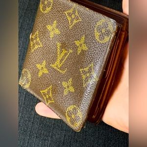 Louis Vuitton authentic vintage Portefeuille Marco M61675 Brown Monogram